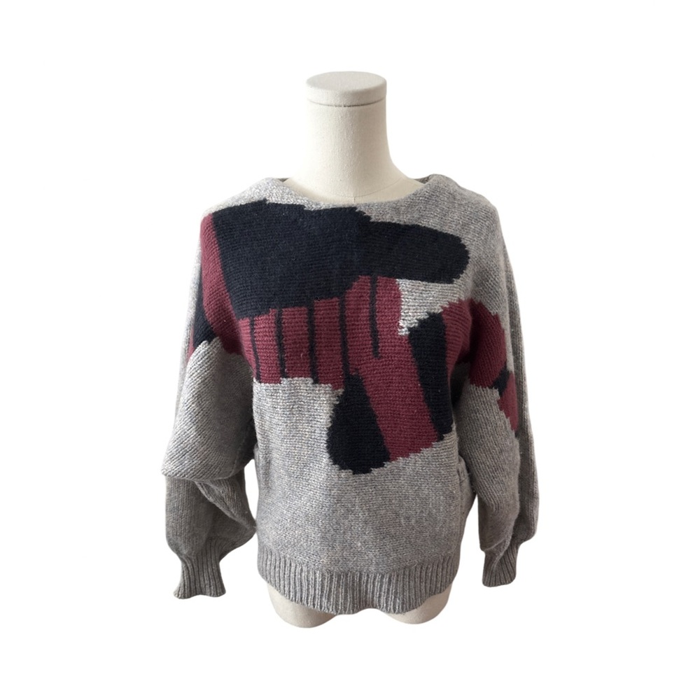 Michael Carol Vintage Sweater 60% wool 40% Angora - size L